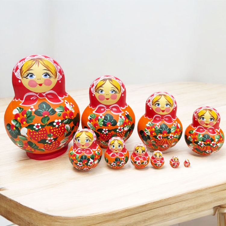 ロシア雑貨店マリンカ / ガリーナ・チェーホワ作 マトリョーシカ